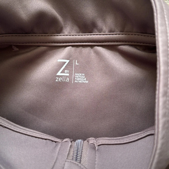 Z Zella GO TIME TRAVEL PULLOVER IN GREY SPARROW size large - Picture 6 of 10